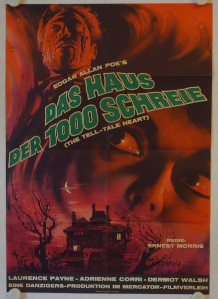 The Tell-Tale Heart original release german movie poster